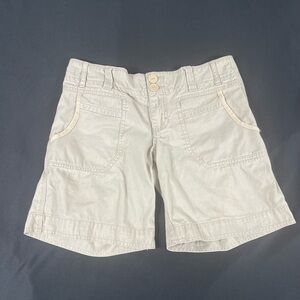 Sanctuary Surplus Women Beige Cotton Shorts Size 26